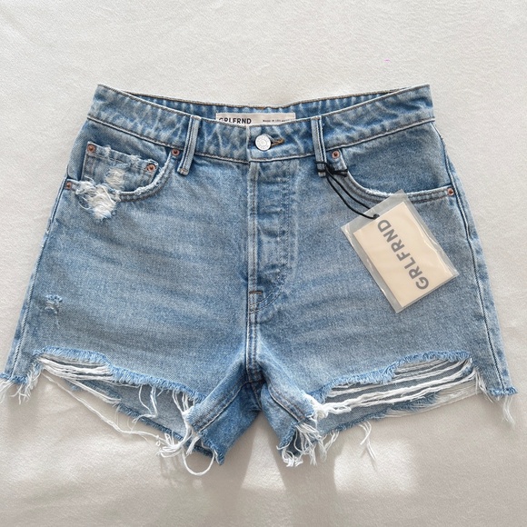 GRLFRND High Rise Vintage Cut Off Short - Picture 5 of 10
